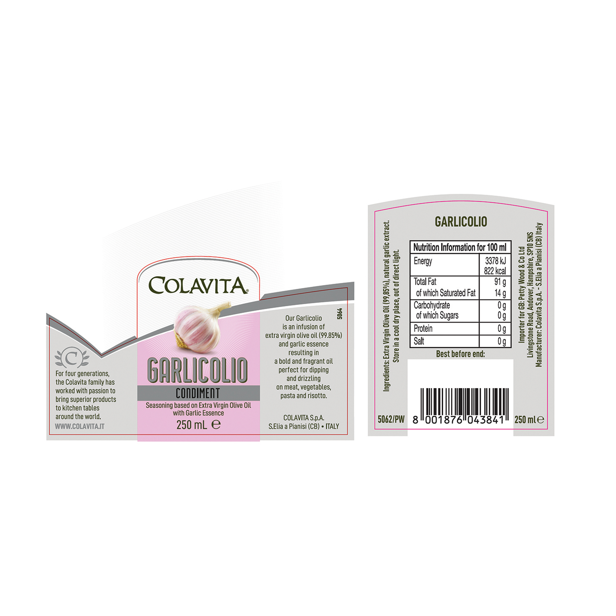 GARLIC FLAVOURED EVO OIL