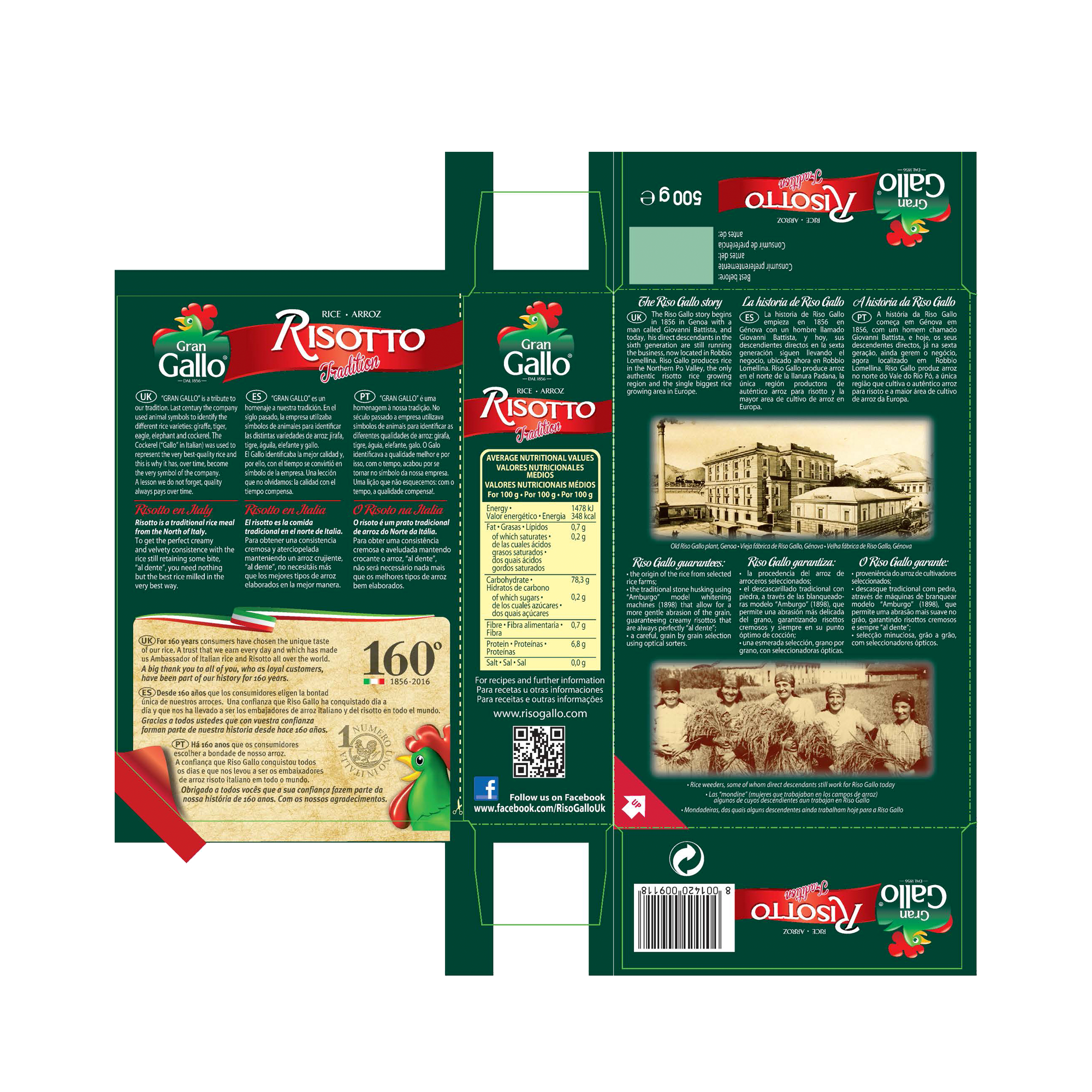 #RISOTTO TRADITIONAL 12X500G