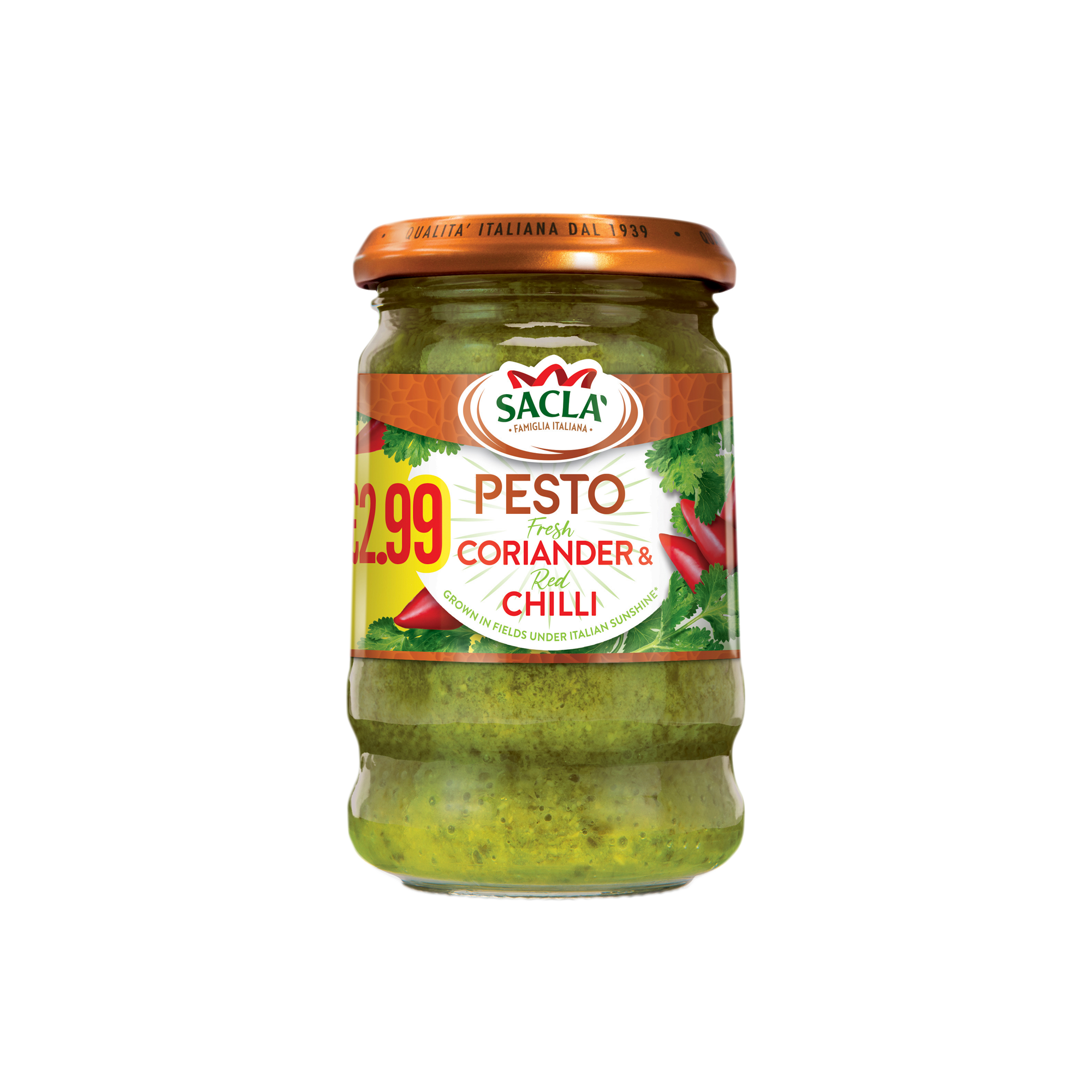 *CORIANDER & CHILL PESTO PMP 6X190G