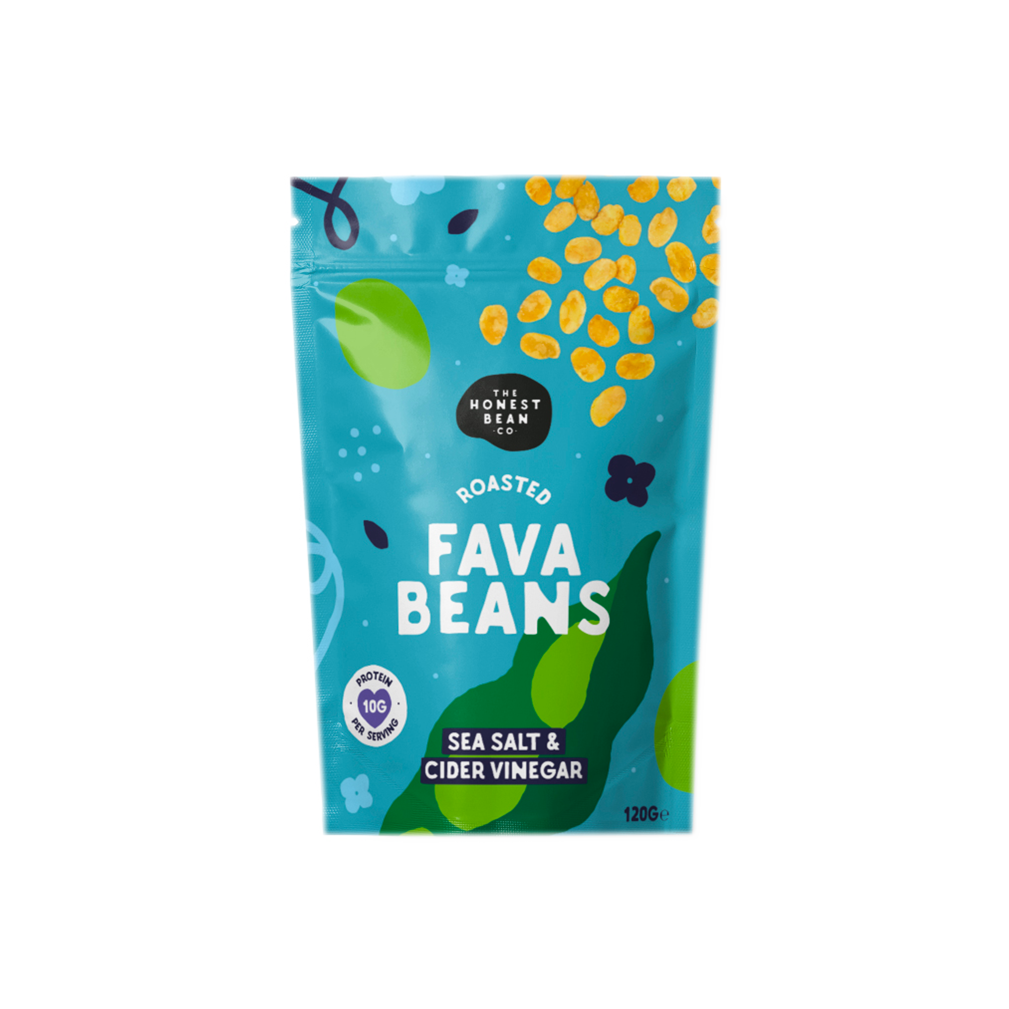 SEA SALT & VIN BEAN SNACK 6X120G SEA SALT & VIN BEAN SNACK 6X120G