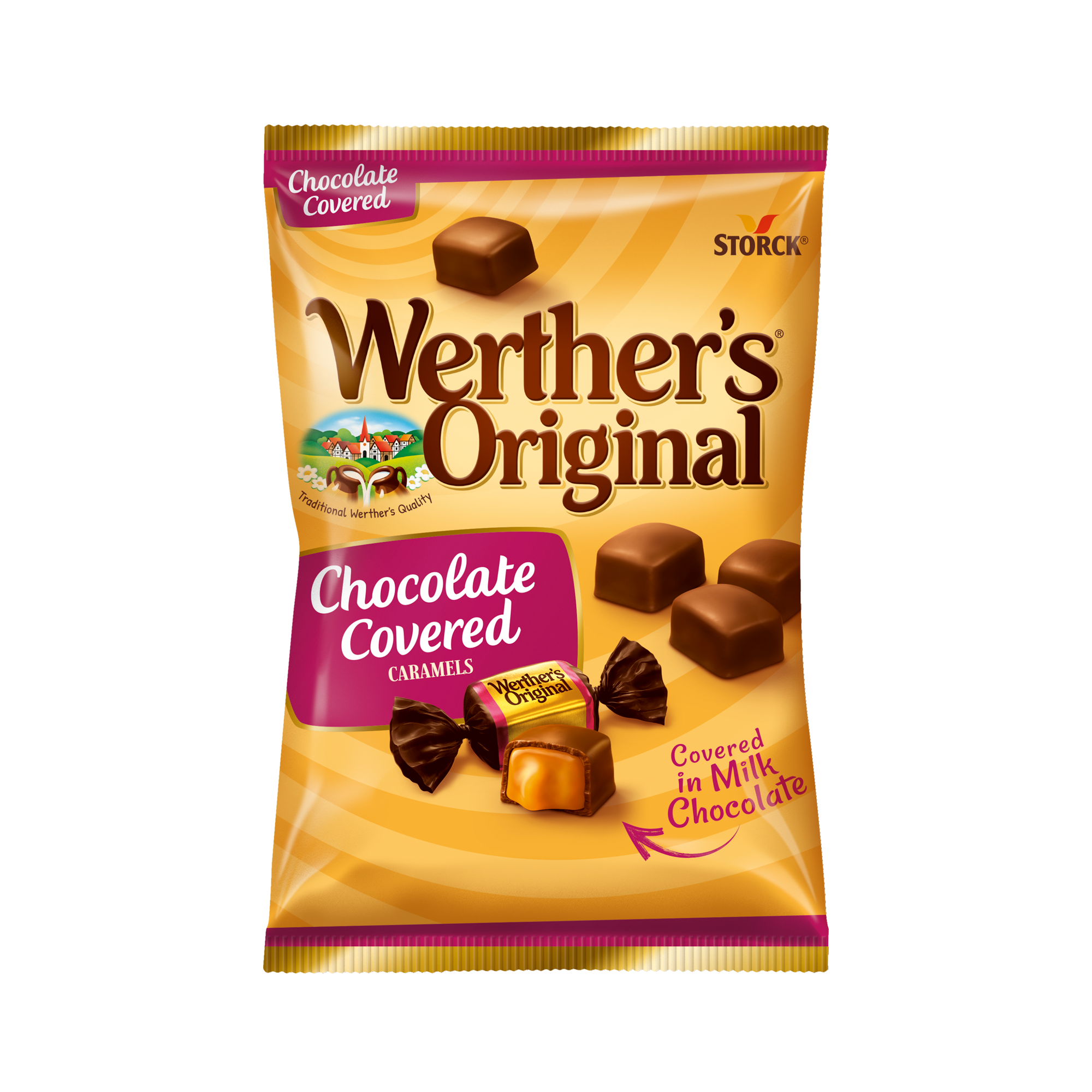 CHOCOLATE COVERED CARAMEL