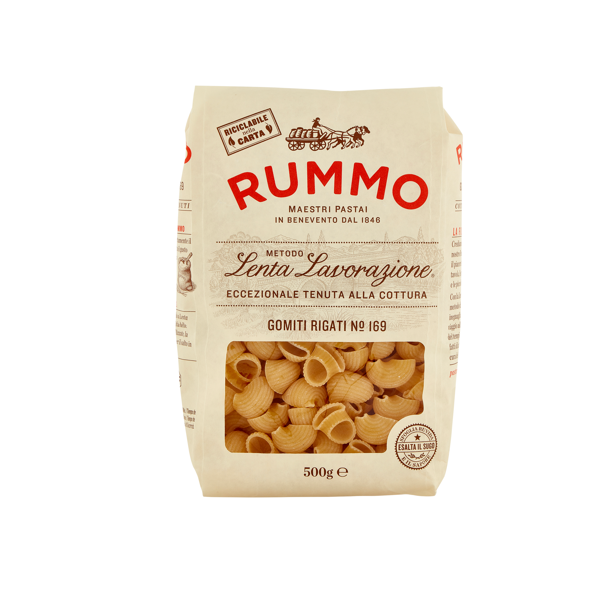 GOMITI RIGATI NO 169  16X500G