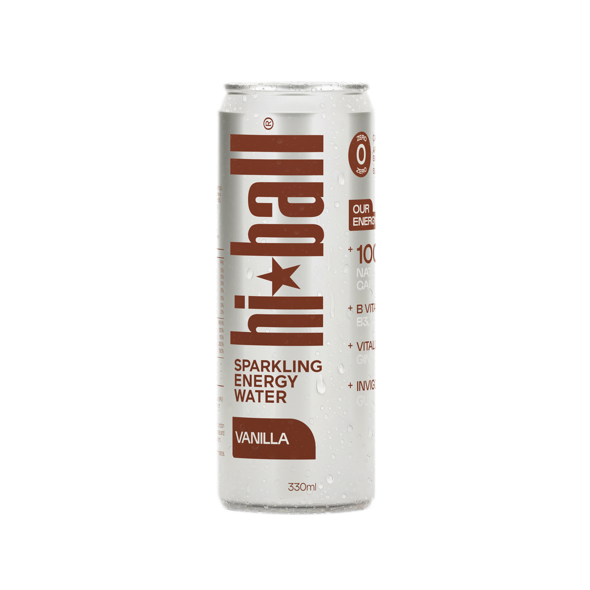 VANILLA SPARKLING ENERGY WATER