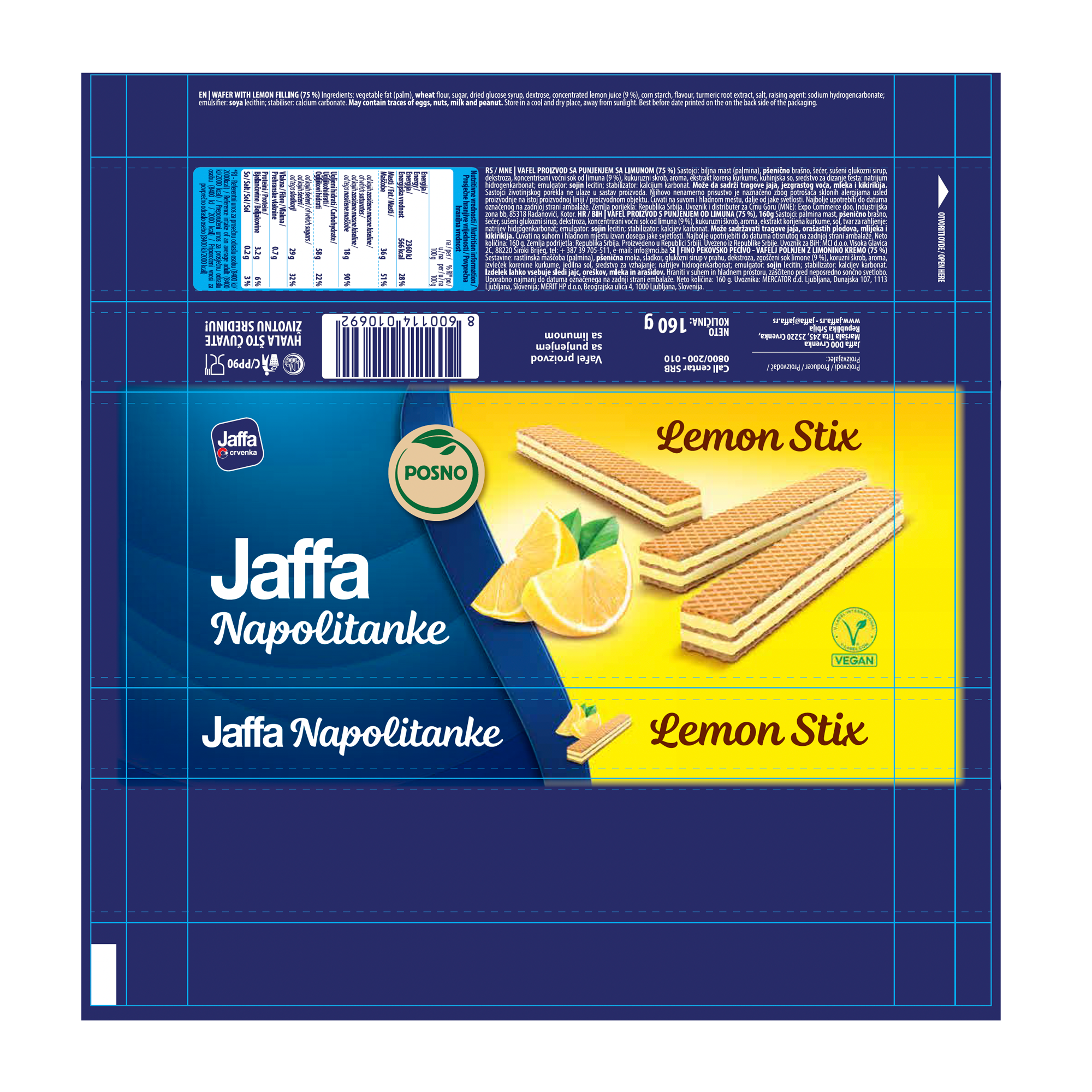 LEMON STIX WAFERS