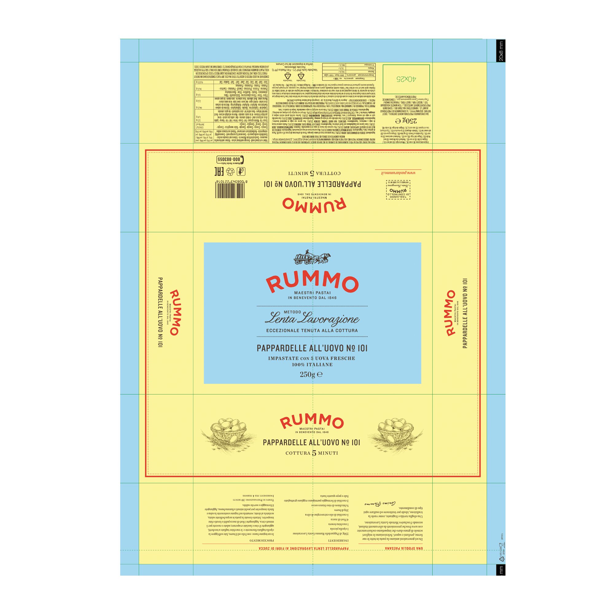 PAPPARDELLE ALL'UOVO NO.101